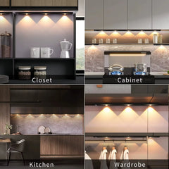 Motion Sensor Under-Cabinet LED Light – alternate angle view
