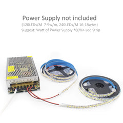 12V SMD LED Strip Tape Light – alternate angle view