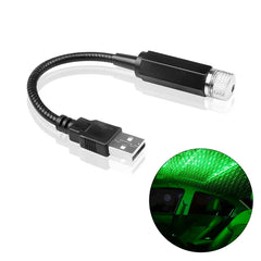 Mini USB Star Projector Lamp – side view
