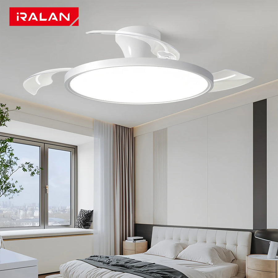 IRALAN LED Ceiling Fan with Light