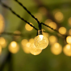 Solar String Lights 200 LED Crystal Globe – additional product view