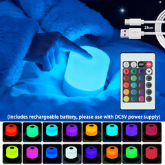 Dimmable RGB Touch Rechargeable Desk Lamp – another view