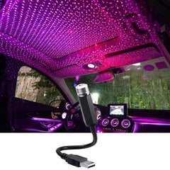 Mini USB Star Projector Lamp