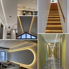 COB LED Strip Light 220V – alternate angle view