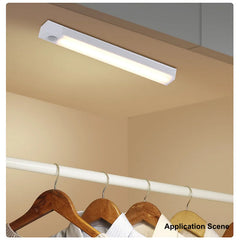 USB Rechargeable Magnetic Motion Sensor Cabinet Bar Light – styled view