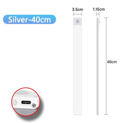 USB-C Rechargeable Motion Sensor Cabinet Light – another view