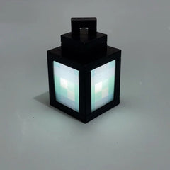 Pixel Style RGB Remote Night Light Lantern – side view