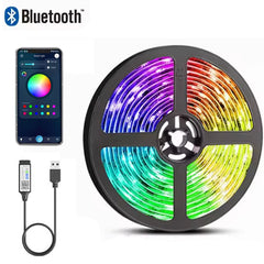 USB RGB LED TV Backlight Strip – another view
