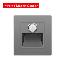 PIR Motion Sensor Recessed LED Staircase Night Light – side view