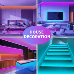 USB RGB LED Strip Room Light – alternate angle view