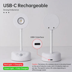 USB Motion Sensor LED Wall Night Light – styled view