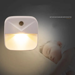 Light Sensor Wireless LED Night Light EU Plug – additional product view