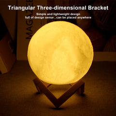 Moon Lamp LED Night Light with Stand – additional product view