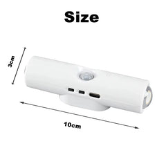 Smart RGB Rechargeable Motion Sensor Spotlight – alternate angle view