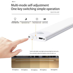USB-C Rechargeable Motion Sensor Cabinet Light – styled view