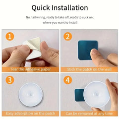 Wireless Motion Sensor Rechargeable LED Night Light – styled view