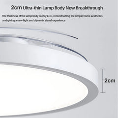IRALAN LED Ceiling Fan with Light – styled view