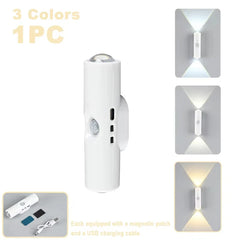Smart RGB Rechargeable Motion Sensor Spotlight – another view