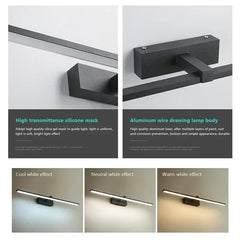 LED Vanity Mirror Wall Light for Bathroom – styled view
