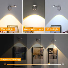 USB Motion Sensor LED Wall Night Light – close-up view