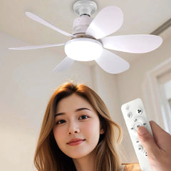 E27 LED Ceiling Fan Light with Remote