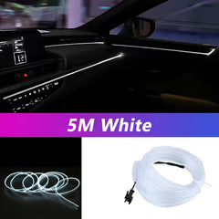 5M Neon EL Wire LED Strip – side view