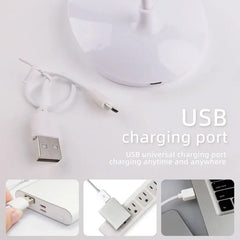 USB Rechargeable LED Desk Reading Lamp – alternate angle view