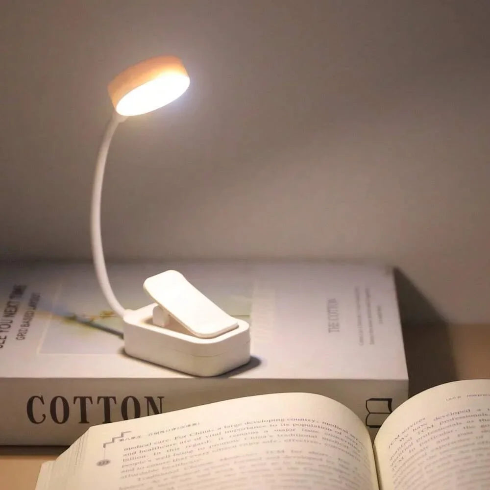 Mini LED Clip-On Reading Light
