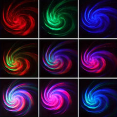 LED Galaxy Projector Bedroom Night Light – detail view