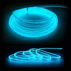 5M Neon EL Wire LED Strip – detail view