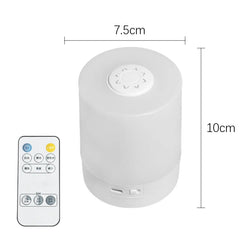 Dimmable Touch Rechargeable Bedside LED Table Lamp – side view