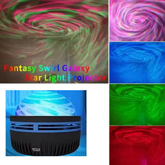 LED Galaxy Projector Bedroom Night Light – close-up view