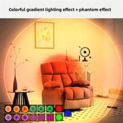 Double-Head RGB Motion Sensor Magnetic Wall Lamp – close-up view