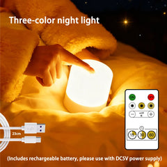 Dimmable RGB Touch Rechargeable Desk Lamp – side view