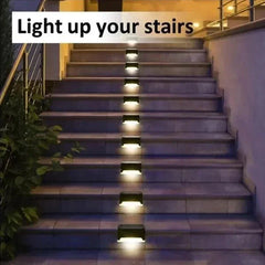 Solar LED Outdoor Stair & Deck Step Lights – detail view