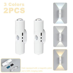 Smart RGB Rechargeable Motion Sensor Spotlight – side view