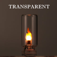 USB Flame Effect LED Candle Night Light – side view