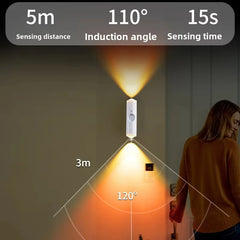 Smart RGB Rechargeable Motion Sensor Spotlight – styled view