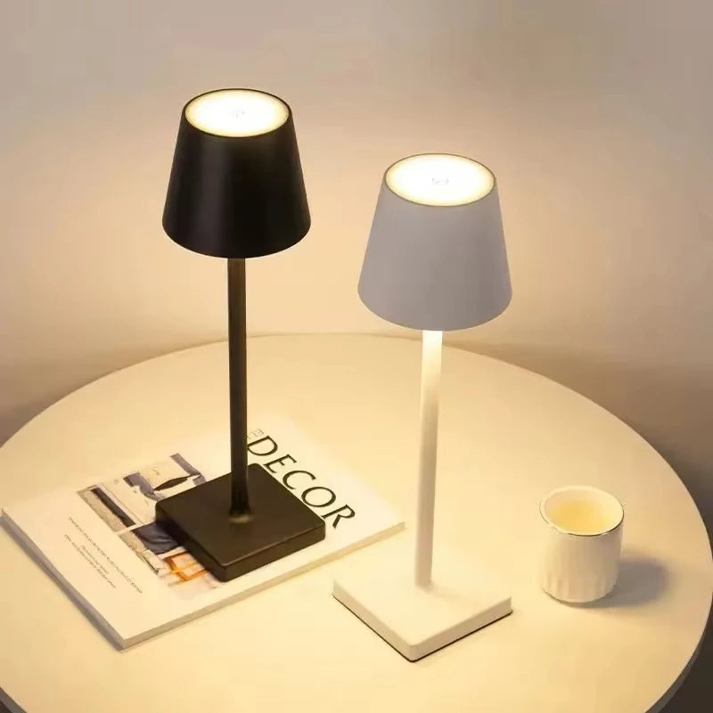 Rechargeable Touch Dimmable LED Table Lamp