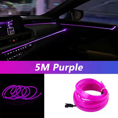 5M Neon EL Wire LED Strip – another view