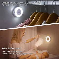 USB Rechargeable Magnetic Touch Sensor Night Light – additional product view
