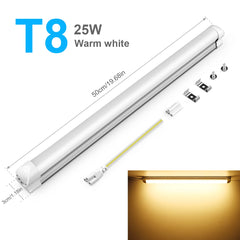 T5 T8 LED Tube Light 15W–25W – side view
