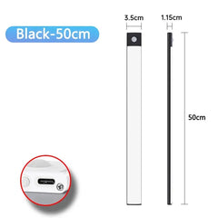 USB-C Rechargeable Motion Sensor Cabinet Light – side view