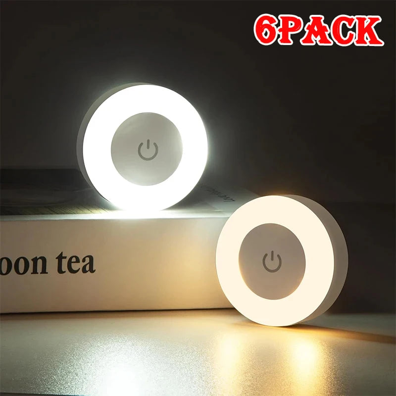 USB Rechargeable Magnetic Touch Sensor Night Light
