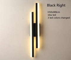Copper Pipe Acrylic Wall Sconce Light – another view