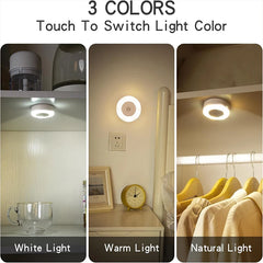 USB Rechargeable Magnetic Touch Sensor Night Light – styled view