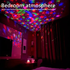 LED Starry Sky Night Light Projector – close-up view