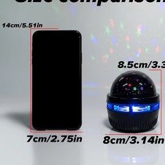 LED Starry Sky Night Light Projector – alternate angle view