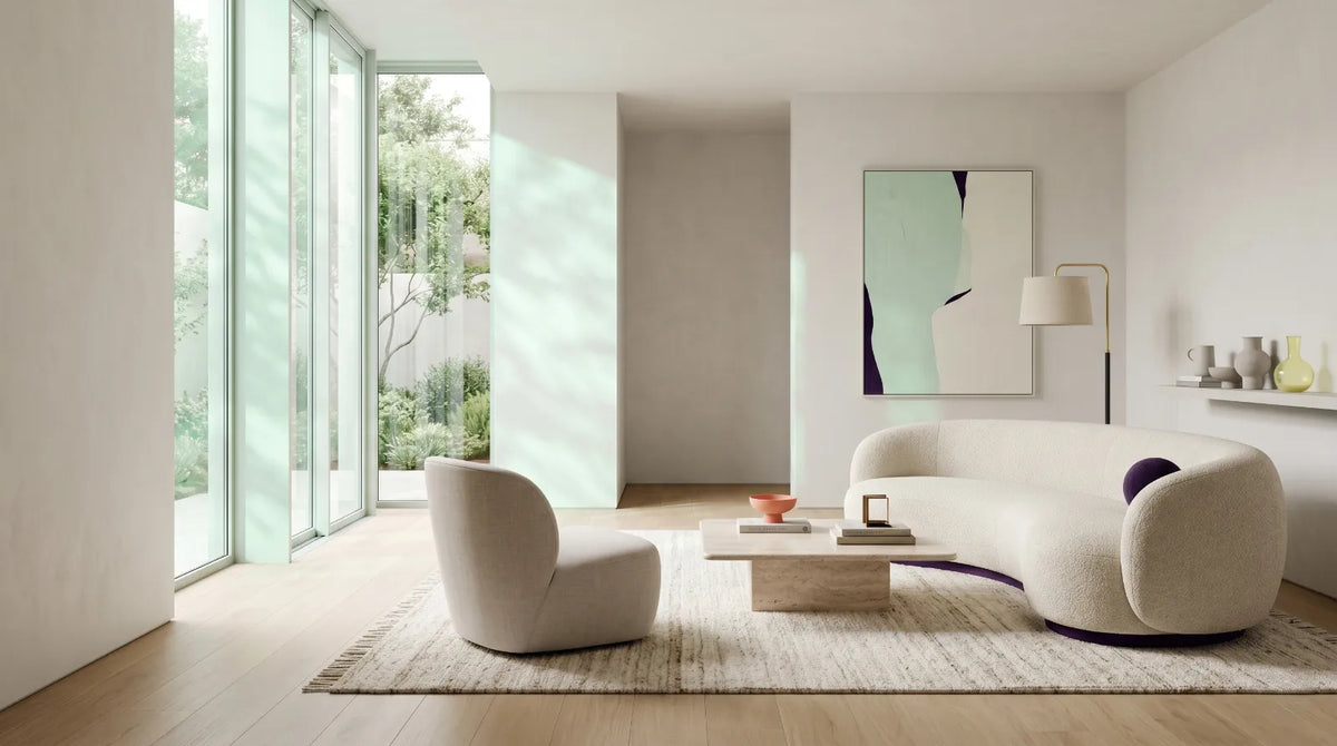 Elegant modern home interior by Rubi Decor